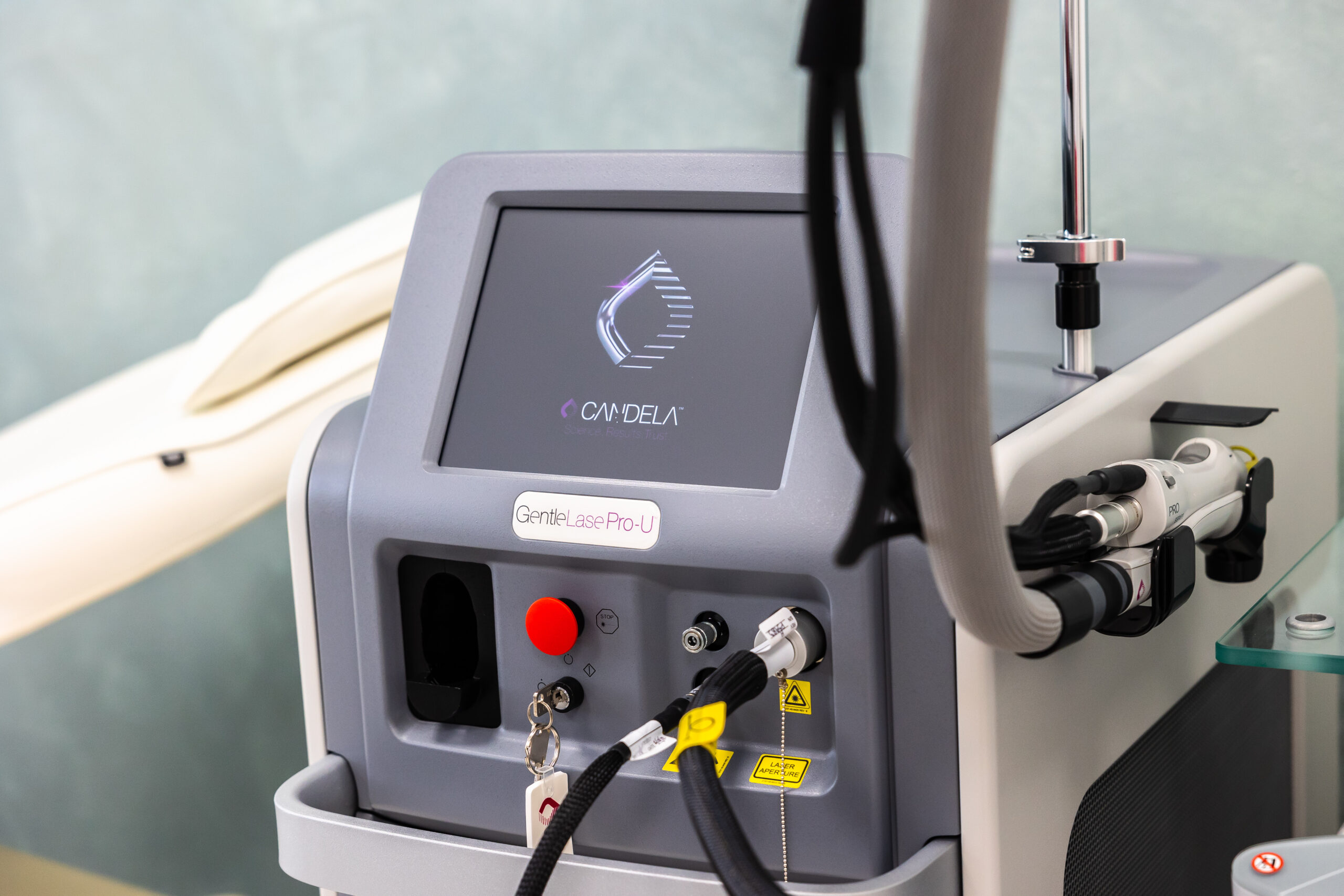 Laserová epilácia - prístroj Candela Gentle Lase Pro